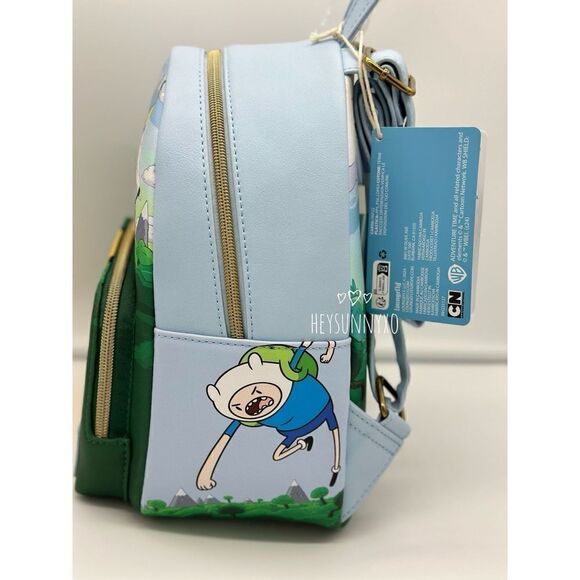 Loungefly Adventure Time Characters Mini Backpack - Picture 2 of 5